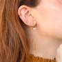 Trendy Ohrschmuck mit Ohrringzubeh&ouml;r aus Edelstahl entwerfen