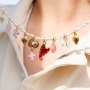 Sommerliche Schmuck-Ideen mit Anh&auml;ngern aus DQ-Metall mit Emaille