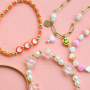 Frech verspielte Schmuckdesigns mit Acrylperlen 