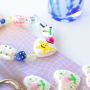 Auff&auml;lligen Schmuck mit handbemalten Acryl-Imitationsperlen fertigen