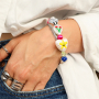 Auff&auml;lligen Schmuck mit handbemalten Acryl-Imitationsperlen fertigen