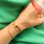 Designideen: Farbenfrohe Armb&auml;nder mit Stopperperlen 
