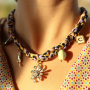 Ideen: Bandanas als Schmuck neu interpretiert
