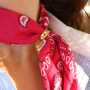 Farbenfrohe Ketten und Armb&auml;nder mit Bandanas kreieren