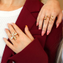 Ringe, die H&auml;nde ausdrucksstark mach 