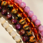 Mix & Match: Herbstliche Ketten mit facettenreichen Acrylperlen gestalten