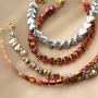 Einzigartigen Schmuck mit H&auml;matit-Perlen gestalten