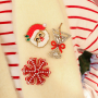 Mix & Match: Perlenbroschen in festlichen Designs