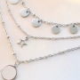 Minimalistischer Schmuckset aus Stainless Steel