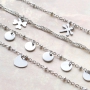 Minimalistischer Schmuckset aus Stainless Steel